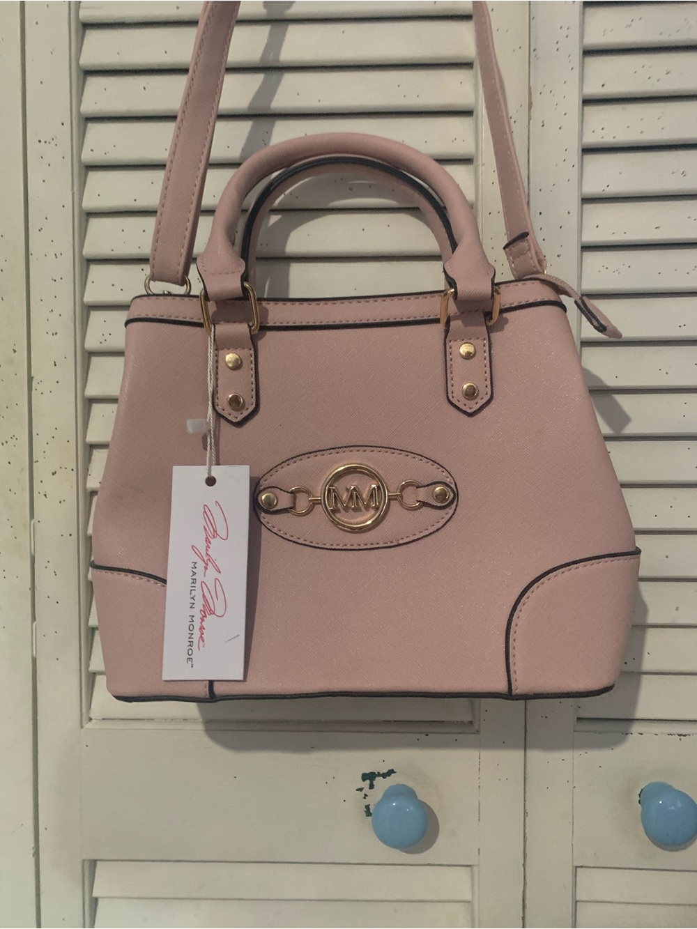 Marilyn Monroe Blush Pink Crossbody/ Satchel Bag New